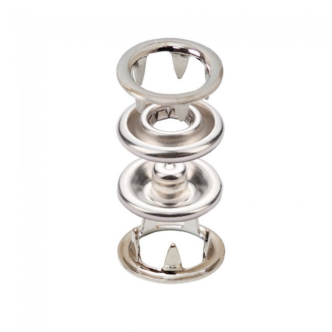 Open Prong Snap Button Fastener 9,5 mm = 3/8"