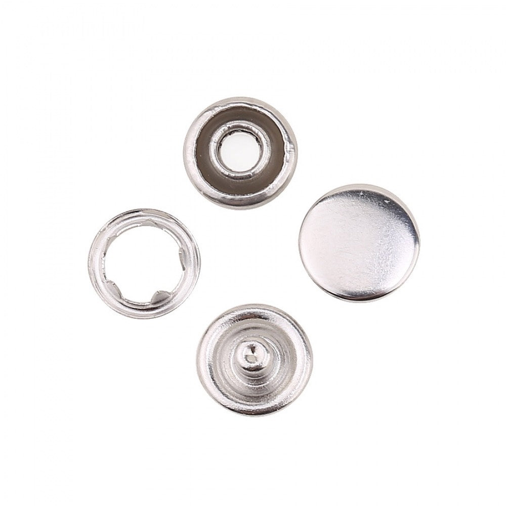Capped Prong Snap Button Fastener 9,5 mm = 3/8"