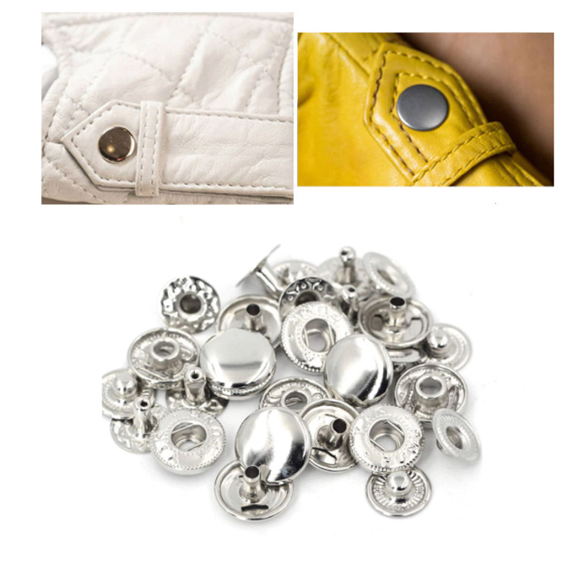 DIY Fashion Made Easy: A Guide to Using Silver Stainless Steel Snap Fasteners