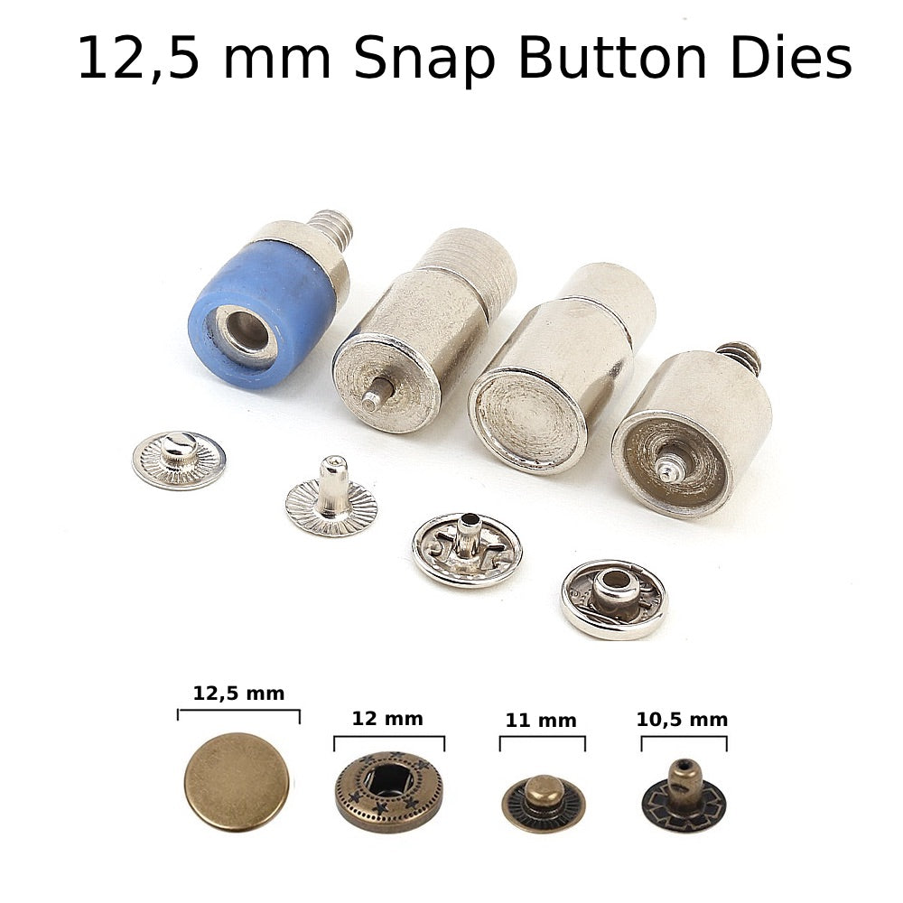 12,5 mm Druckknopf-Stanzform für Handpresse
