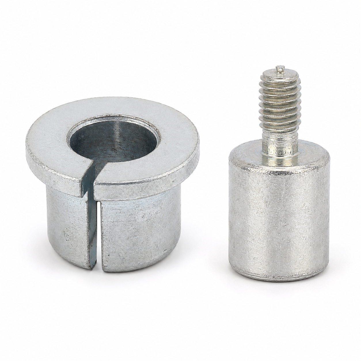 Green Machine Compatible Die Adapter Set, M8 to 1/4 Inch Upper Converter, 19 mm to 12 mm Lower Reducer for Hand Press Dies