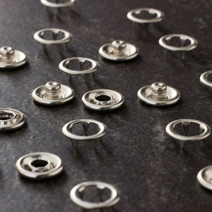 Open Prong Snap Button Fastener 9,5 mm = 3/8"