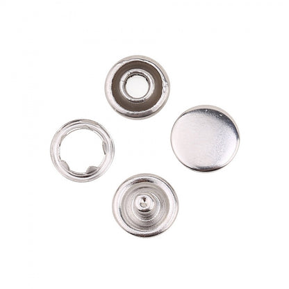 Capped Prong Snap Button Fastener 9,5 mm = 3/8"