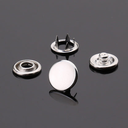 Pearl Capped Prong Snap Button Fastener 9,5 mm = 3/8"