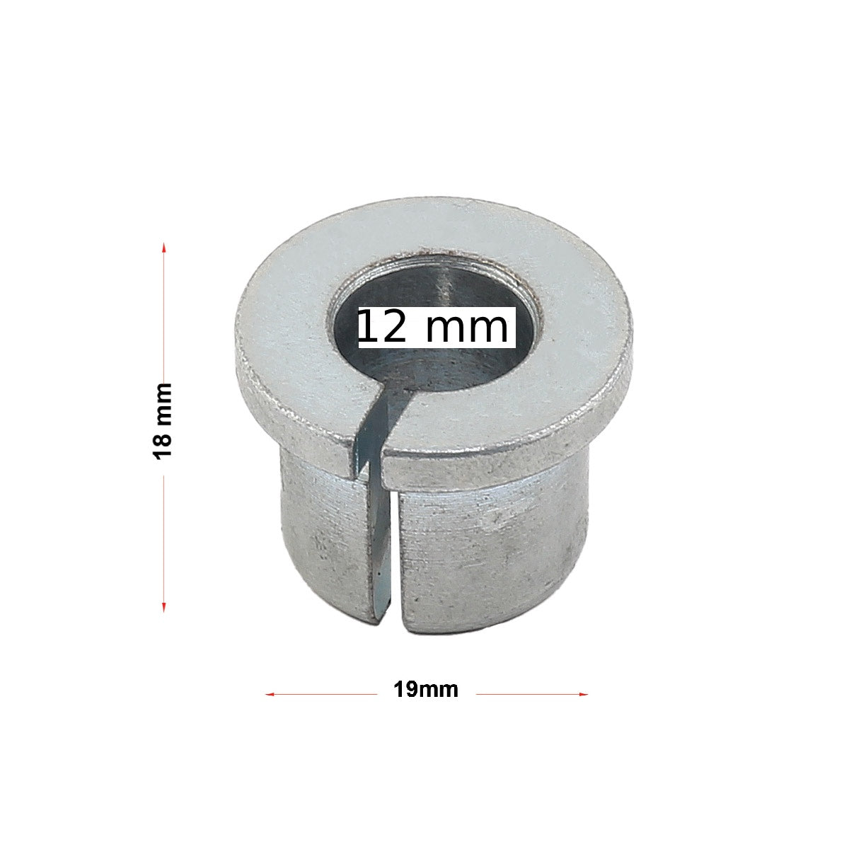 Green Machine Compatible Die Adapter Set, M8 to 1/4 Inch Upper Converter, 19 mm to 12 mm Lower Reducer for Hand Press Dies