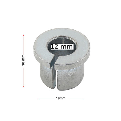 Green Machine Compatible Die Adapter Set, M8 to 1/4 Inch Upper Converter, 19 mm to 12 mm Lower Reducer for Hand Press Dies
