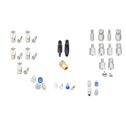 Ensemble de moules d'installation de boutons-pression, rivets, œillets et œillets pour presse à main
