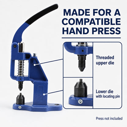 1.5 mm Tiny Eyelet Grommet Die for Hand Press Machine