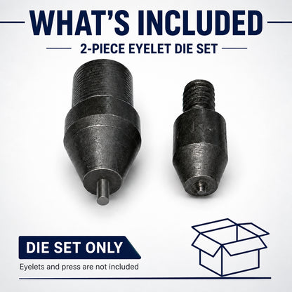 1.5 mm Tiny Eyelet Grommet Die for Hand Press Machine