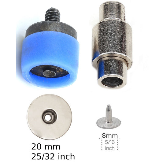 20 mm (0,79 inch) Metal Hole Jeans Tack Button Dies