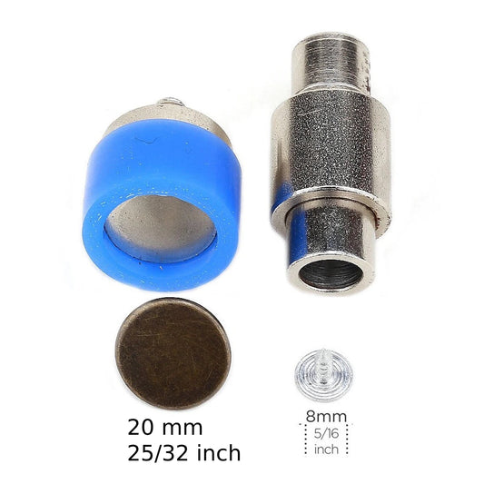 20 mm (0.79 inch) Jeans Tack Buttons Dies