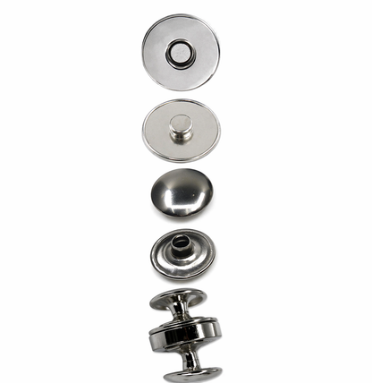 18 mm (0.71'') Magnetic Purse Snap Clasps Button