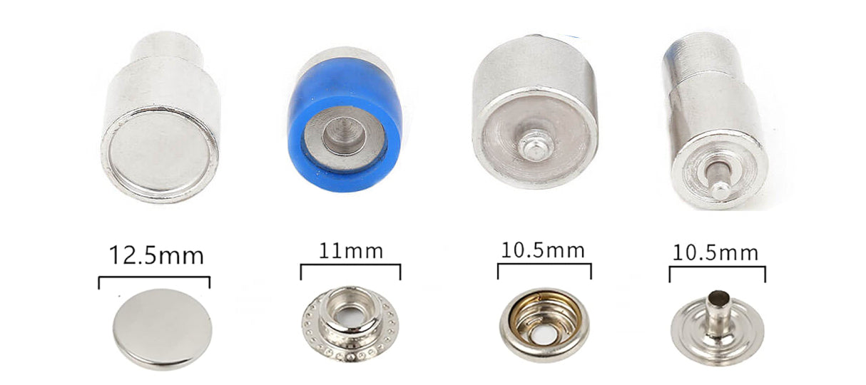 12.5 mm Utility Snap Fastener Button Die for Hand Press Machine