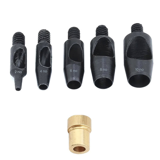 1mm, 3mm, 5mm, 7mm, 9mm Leather, Fabric Hole Punch Dies for Press Machine