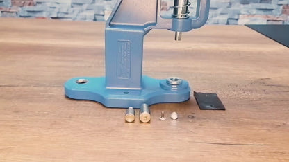 Hand Press Machine and Single Cap Rivet Dies Set for 5mm, 6mm, 7mm and 9 mm Rivets