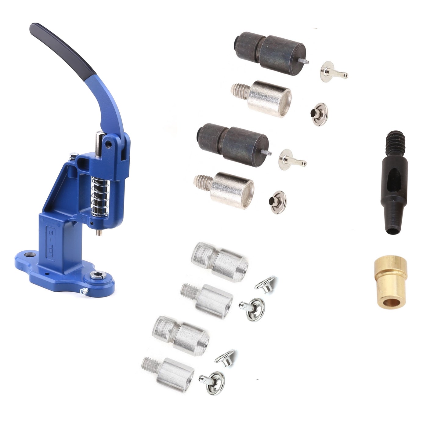 Kit de pose de rivets pour rivets simples et doubles de 7 mm et 9 mm