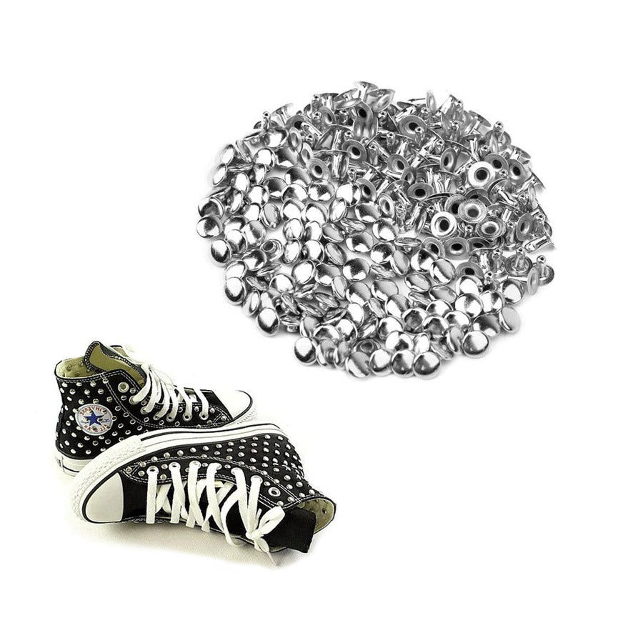 7 mm (0,28 inch) Single Cap Round Tubular Metal Rapid Rivet Stud