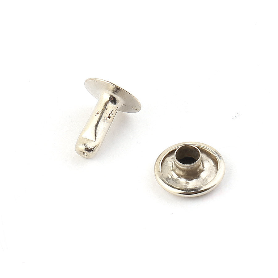 7 mm (0,28 inch) Single Cap Round Tubular Metal Rapid Rivet Stud