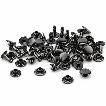 7 mm (0,28 inch) Single Cap Round Tubular Metal Rapid Rivet Stud