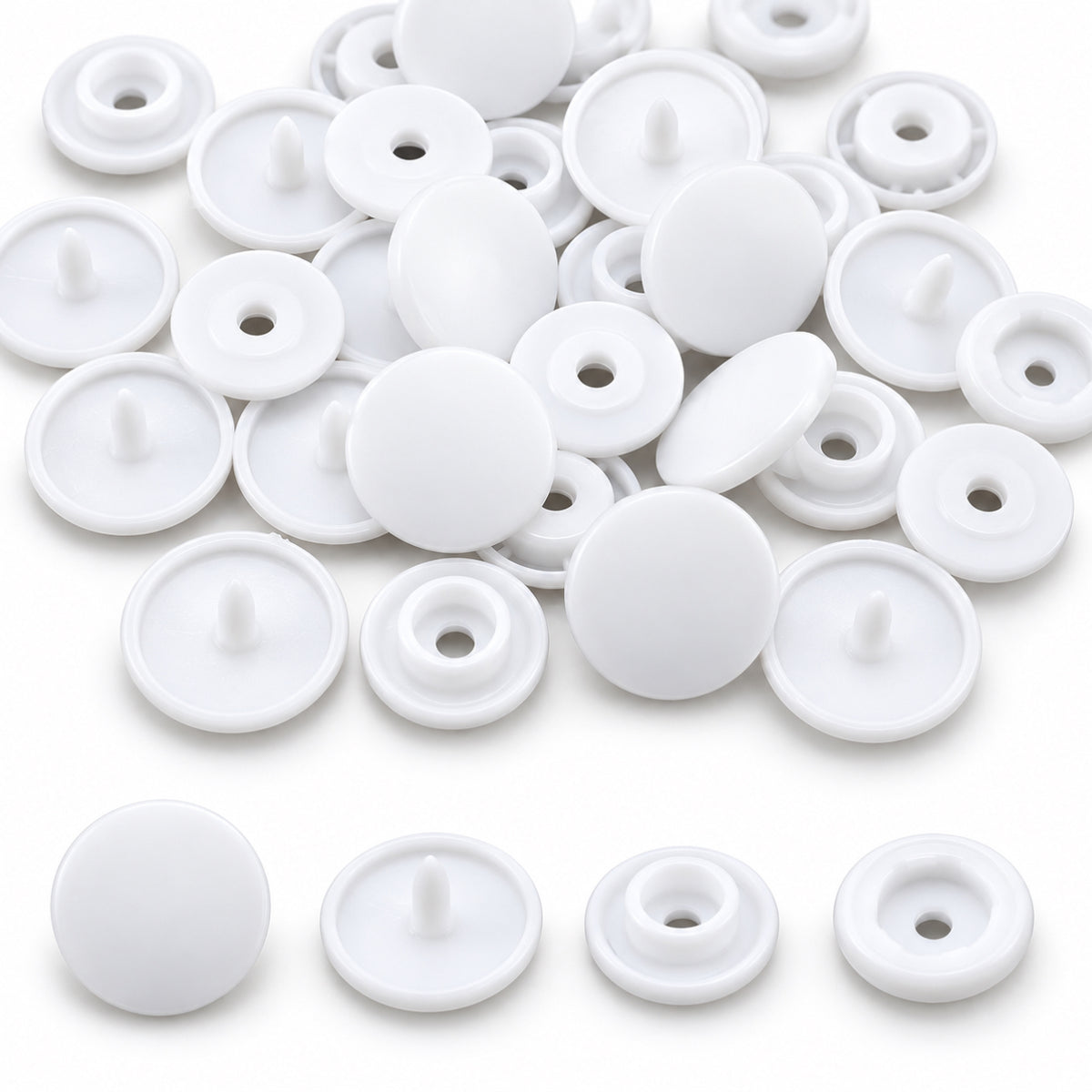 0.47 Inch (12 mm) T5 Plastic Snap Fasteners