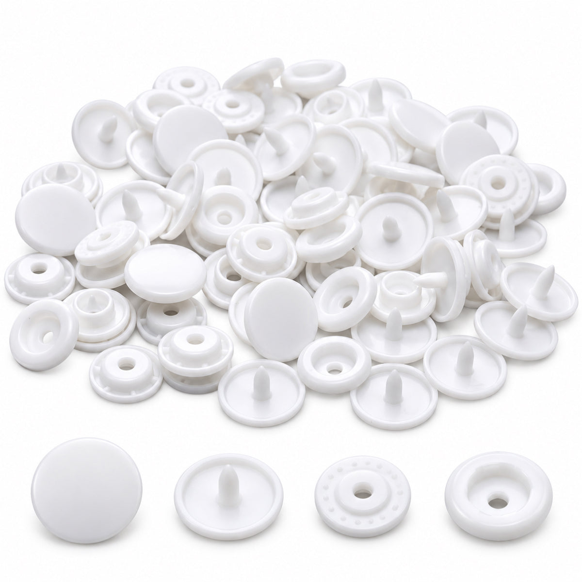 0.47 Inch (12 mm) T5 Plastic Snap Fasteners