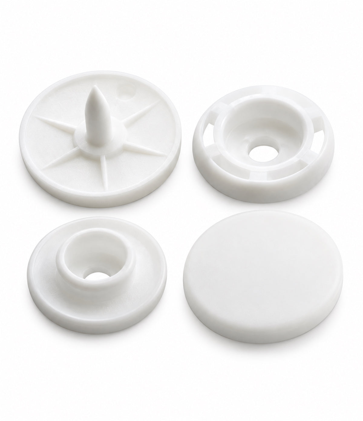 0.47 Inch (12 mm) T5 Plastic Snap Fasteners