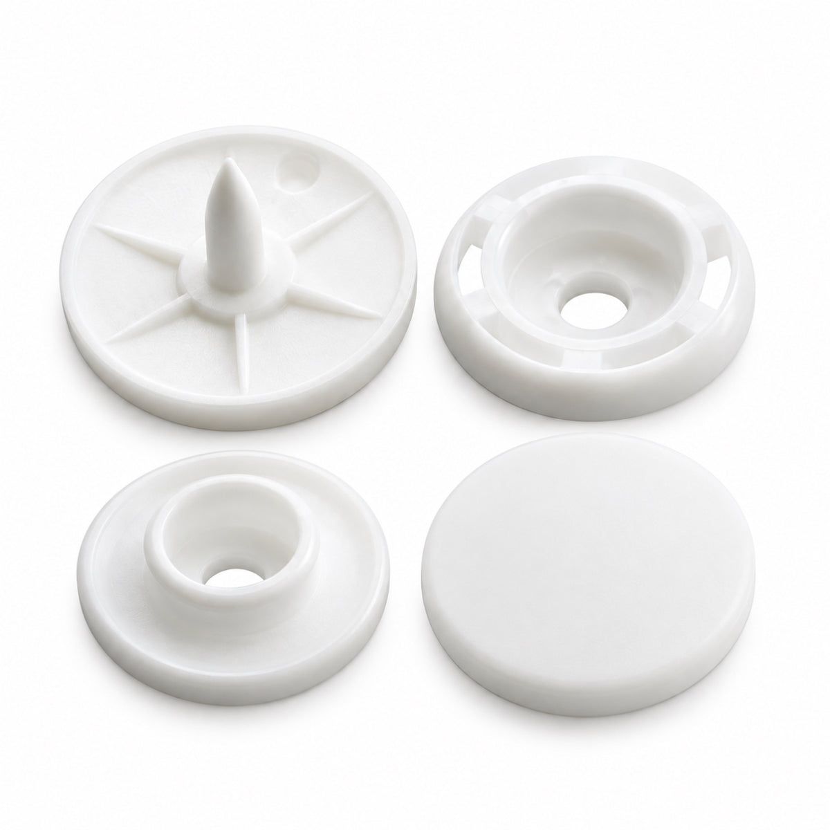 0.47 Inch (12 mm) T5 Plastic Snap Fasteners